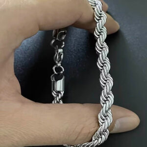 Twist Stainless Steel Bracelet