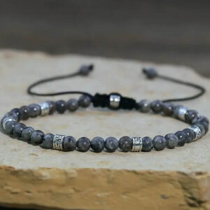 Volcanic Stone Beaded Bracelet