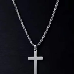 Stainless Steel Cross - 3cm