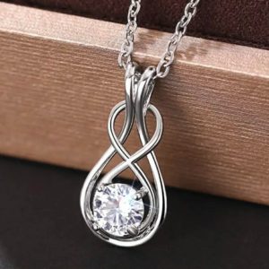 Celtic-Knot Style Drop Pendant